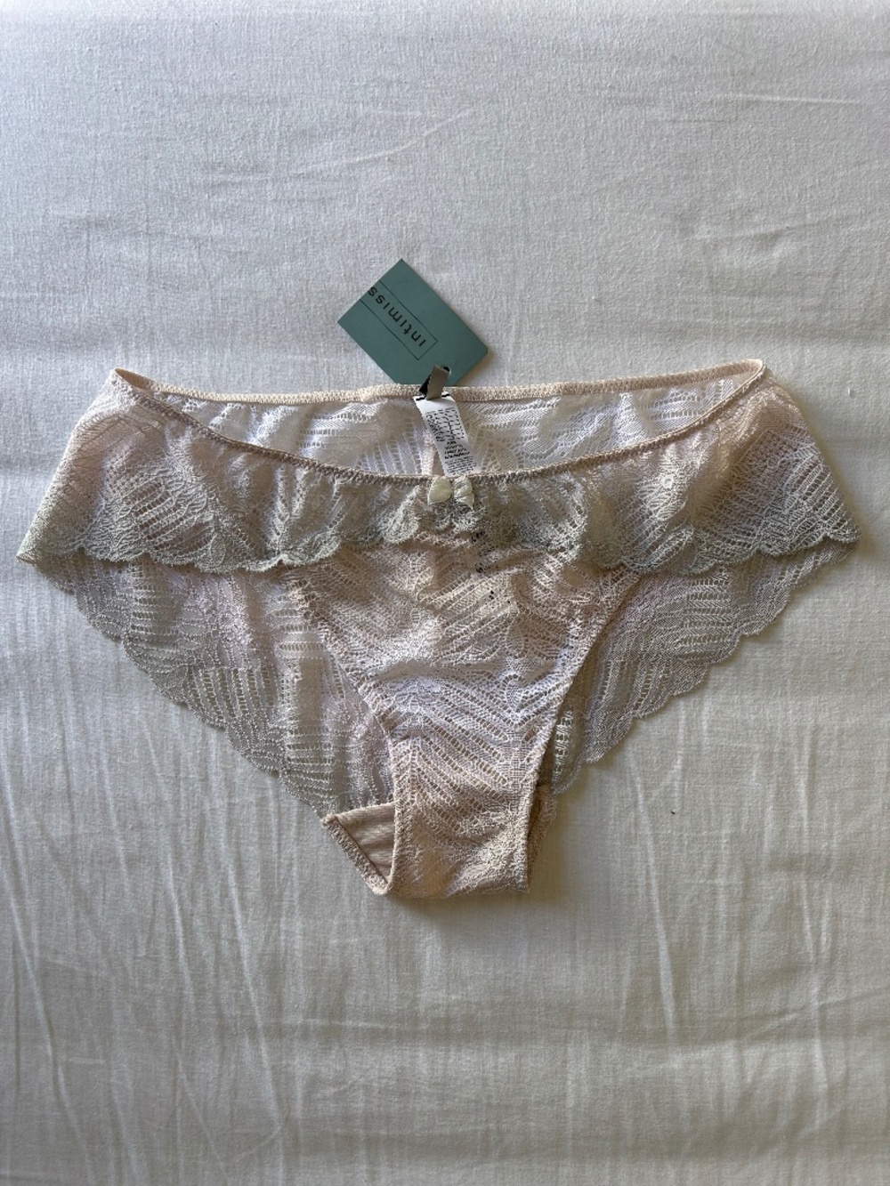 Intimissimi Cream Mint Panties NWT